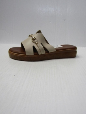 Klapki damskie na płaskim (36-41) M8710 BEIGE