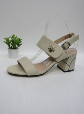 Sandały damskie na obcasie (36-40) X19709-11 BEIGE