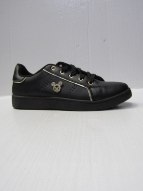 Buty sportowe damskie na płaskim (36-41) DD-322 BLACK