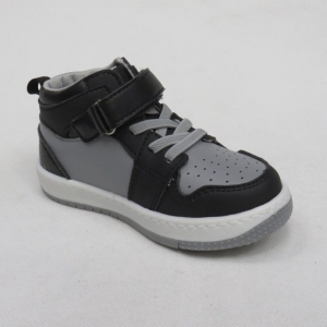 Buty sportowe chłopięce (20-25) GQ117 BLACK/GREY