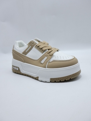 Buty sportowe damskie na płaskim (36-41) WW246 KHAKI