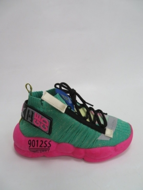 Sneakersy damskie wysokie (36-41) LA69 GREEN