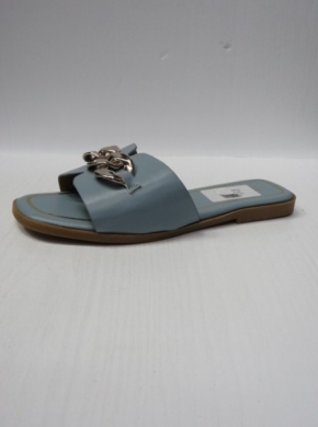 Klapki damskie na płaskim (36-41) 377A BLUE