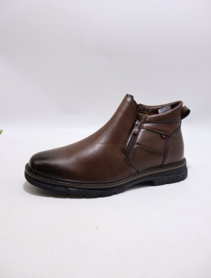 Botki męskie ocieplane (41-46) 0761 BROWN
