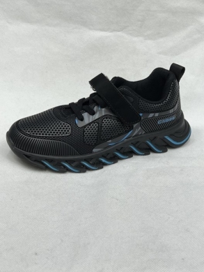 Buty sportowe chłopięce (32-37) E160 BLACK/ACBLUE