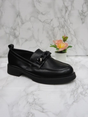 Mokasyny damskie na płaskim (36-41) 3206 BLACK