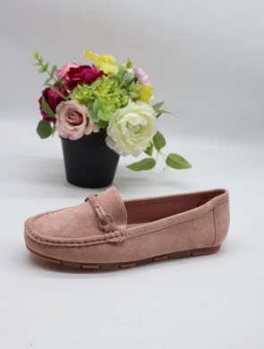 Mokasyny damskie na płaskim (36-41) 6358 PINK