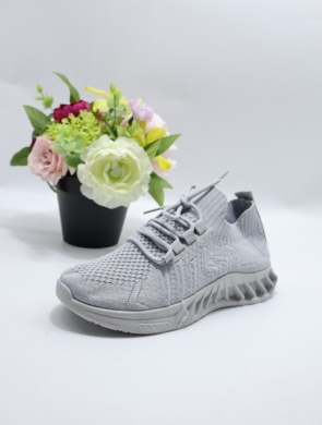 Buty sportowe damskie na płaskim (36-41) TA27 GREY
