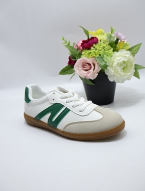 Buty sportowe damskie na płaskim (36-41) 7112 GREEN