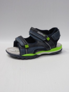 Sandały chłopięce (25-30) A166 BLUE/GREEN