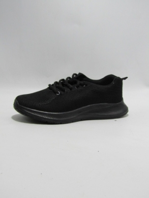 Buty sportowe damskie na płaskim (36-41) 27538 BLACK