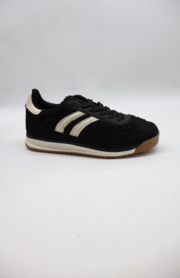 Buty sportowe damskie na płaskim (36-41) 25023 BLACK