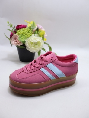 Buty sportowe damskie na płaskim (36-41) B025 ROSE