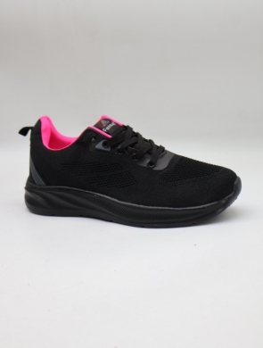 Buty sportowe damskie na płaskim (37-42) JX25-17 BLACK