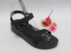 Sandały damskie na płaskim (36-41) HM5511 BLACK