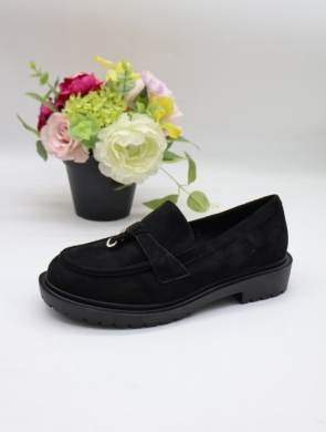 Mokasyny damskie na płaskim (36-41) CL-026 BLACK