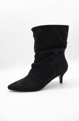 Botki damskie na szpilce (36-41) C927 BLACK