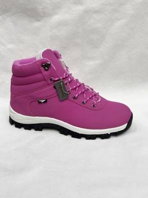 Trapery damskie ocieplane (36-41) 7WA916 FUCHSIA