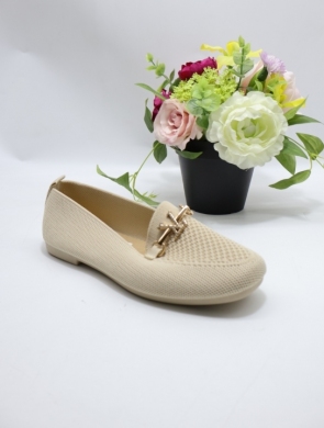 Mokasyny damskie na płaskim (36-41) 2891 BEIGE