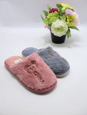 Kapcie damskie ocieplane (36-41) C15 MIX