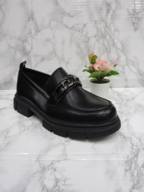 Mokasyny damskie na płaskim (36-41) 3304 BLACK