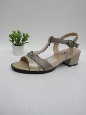 Sandały damskie na obcasie (36-41) X-7620-17 BEIGE