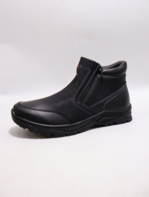 Botki męskie ocieplane (41-46) M8120 BLACK
