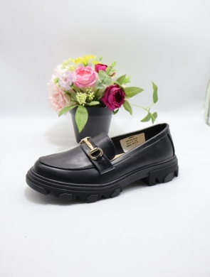 Mokasyny damskie na płaskim (36-41) 956 BLACK