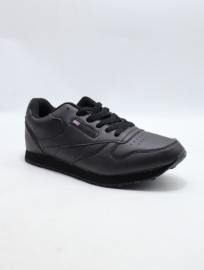 Buty sportowe damskie na płaskim (36-41) D88-2 BLACK