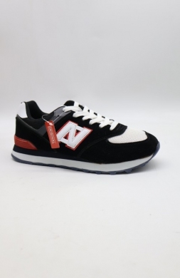 Buty sportowe damskie na płaskim (36-41) 7NB-25 BL/RED