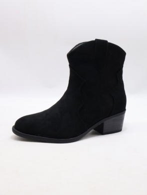Botki damskie na obcasie (36-41) DF222 BLACK