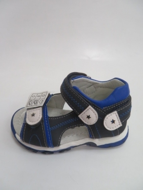 Sandały chłopięce (19-24) F666 NAVY/BLUE