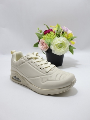Buty sportowe damskie na płaskim (36-41) XBC-25607 BEIGE