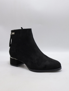 Botki damskie ocieplane na obcasie (36-41) SA7032-10