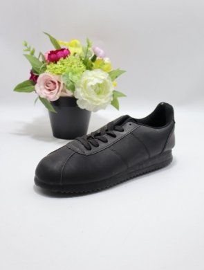 Buty sportowe damskie na płaskim (36-41) D06-2 BLACK