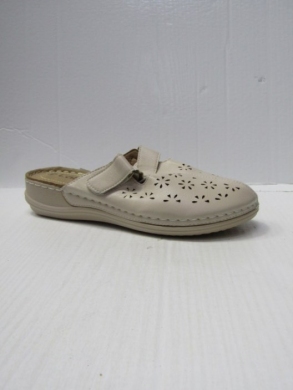 Klapki damskie na płaskim (37-42) T39-5 BEIGE