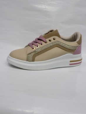 Buty sportowe damskie na płaskim (36-41) BB2207 KHAKI