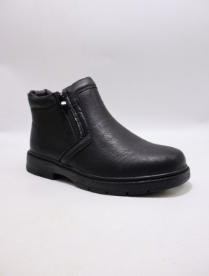 Botki męskie ocieplane (40-46) 31132-1 BLACK