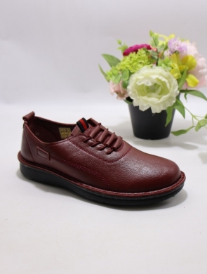 Półbuty damskie na płaskim (36-42) 25108-7 RED