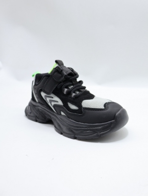 Buty sportowe dziewczęce (27-32) EB312 BL/GREEN
