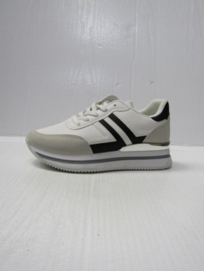 Buty sportowe damskie na płaskim (36-41) 8910 WHITE