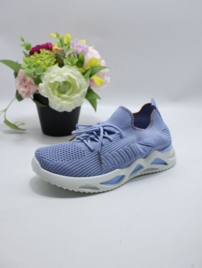 Buty sportowe damskie na płaskim (36-41) REB055 BLUE