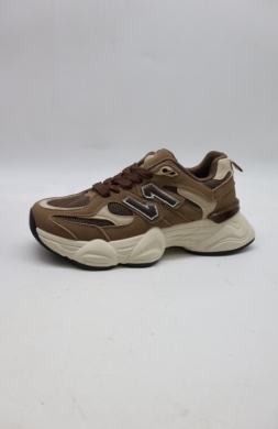 Buty sportowe damskie na płaskim (36-41) 24071 KHAKI