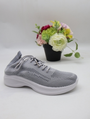 Buty sportowe damskie na płaskim (36-41) YY-91 GREY