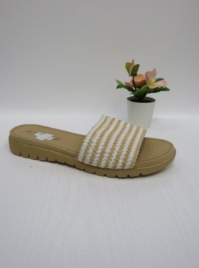 Klapki damskie na płaskim (36-41) 809 WHITE