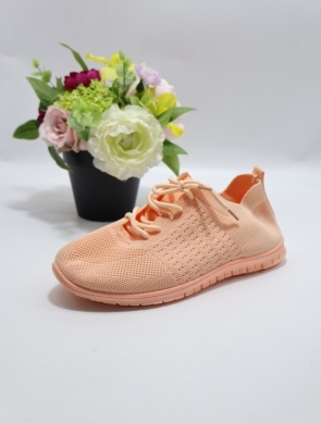 Buty sportowe damskie na płaskim (36-41) TA-32 ORANGE