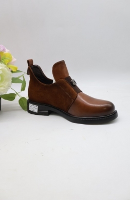 Botki damskie na płaskim (36-41) YCC-190 TAN