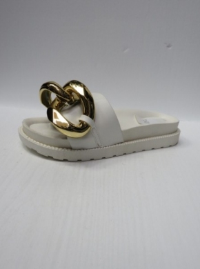 Klapki damskie na płaskim (36-41) J132 WHITE