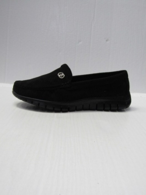 Mokasyny damskie na płaskim (36-41) XBM0099-D11 BLACK