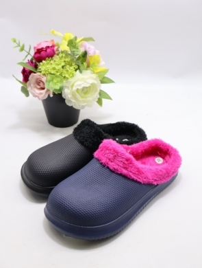 Kroksy damskie ocieplane (36-41) 18206 MIX